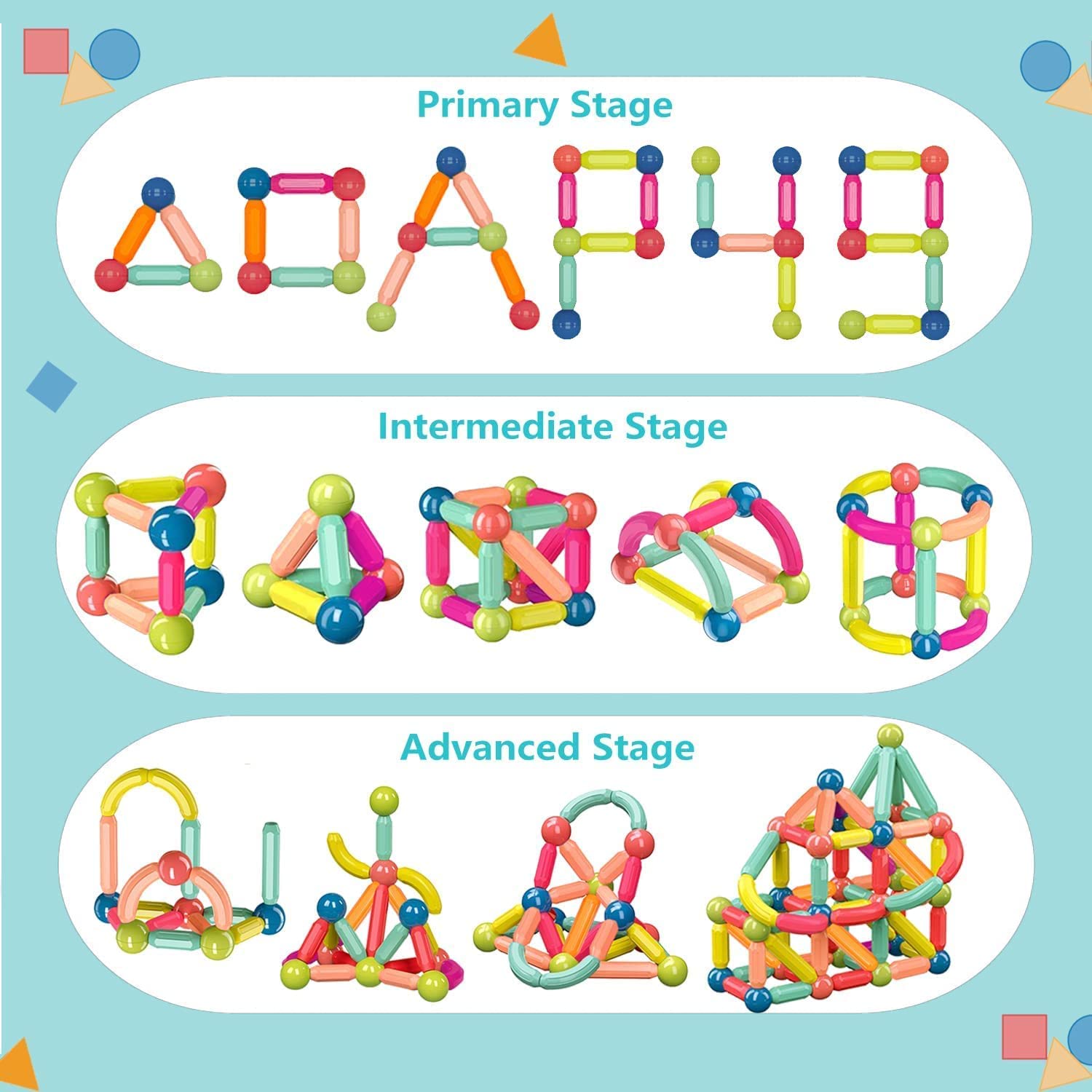 Magnetic Sticks Building Blocks -25pcs