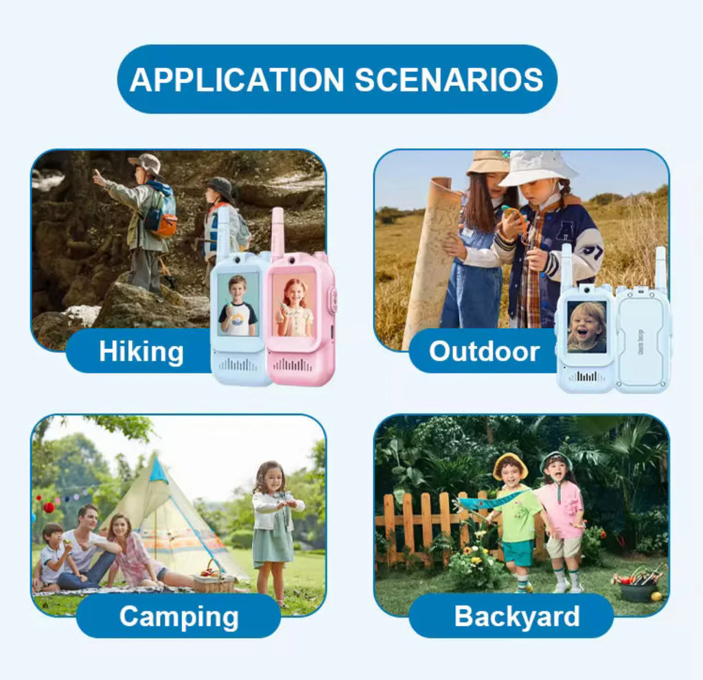 Walkie Talkie for Kids with Video