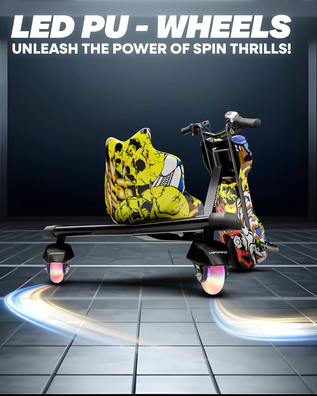 UBOARD 3 Wheel drifter - Electric Ride-on car