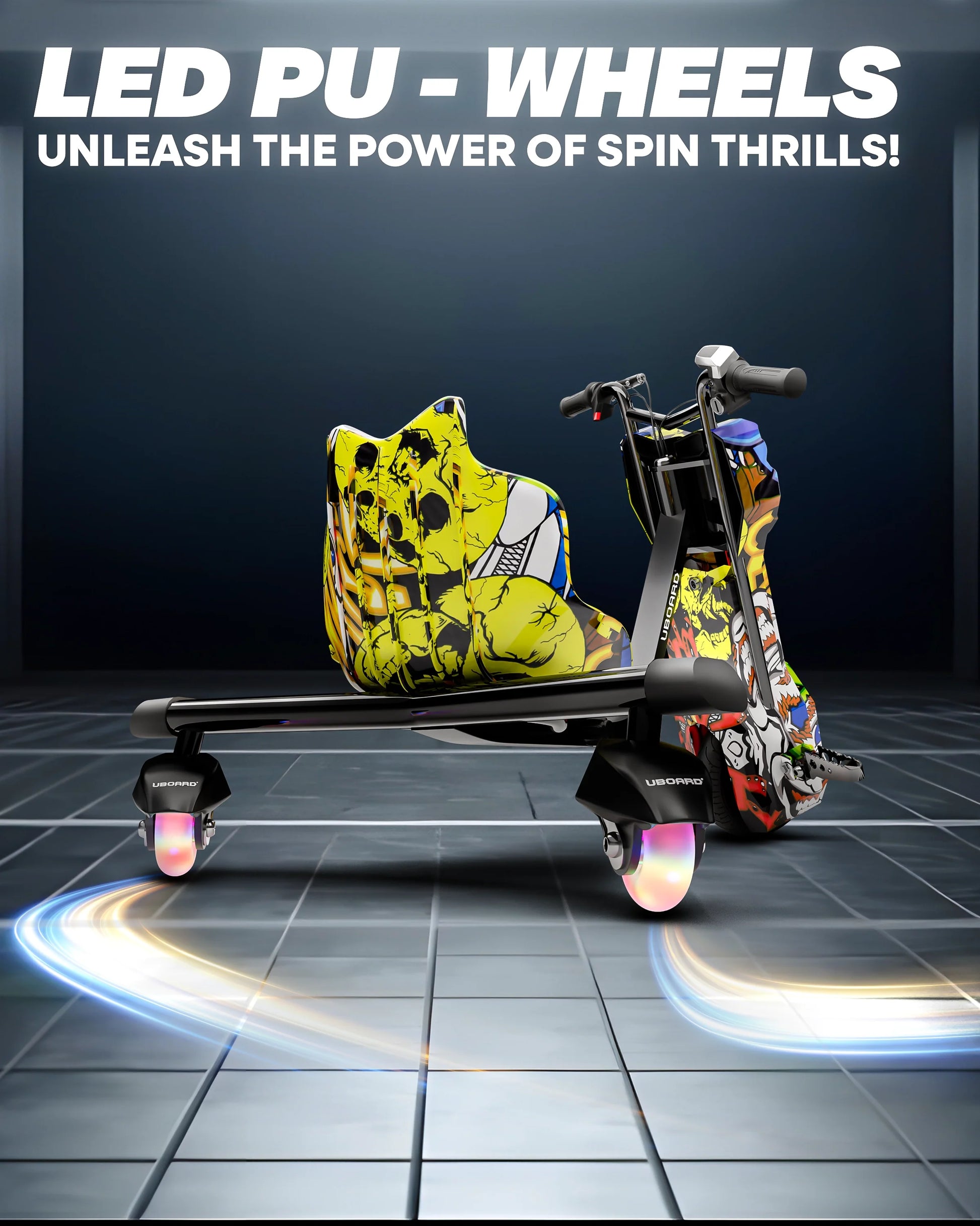 UBOARD 3 Wheel drifter - Electric Ride-on car