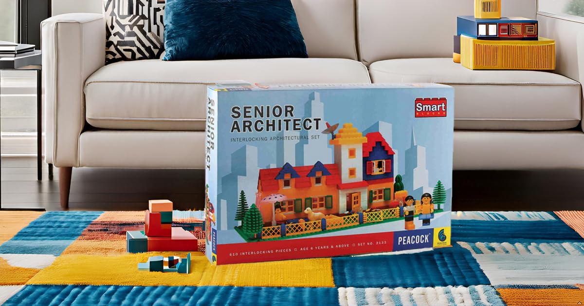 Peacock Senior Architect Block Set (Multicolor)