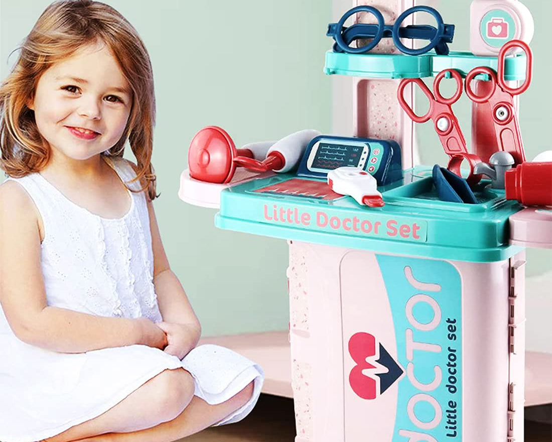 Doctor play set with briefcase