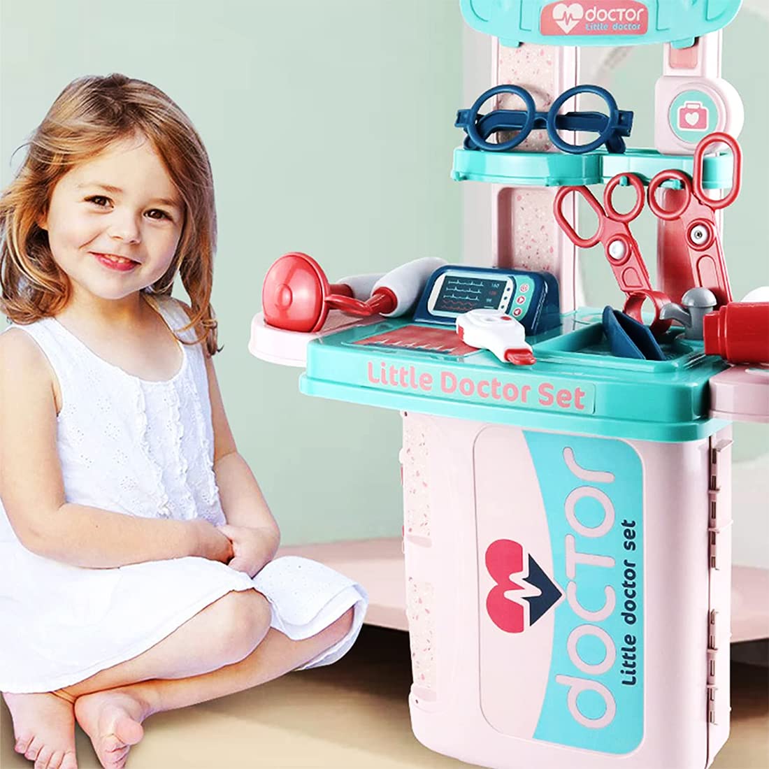 Doctor play set with briefcase