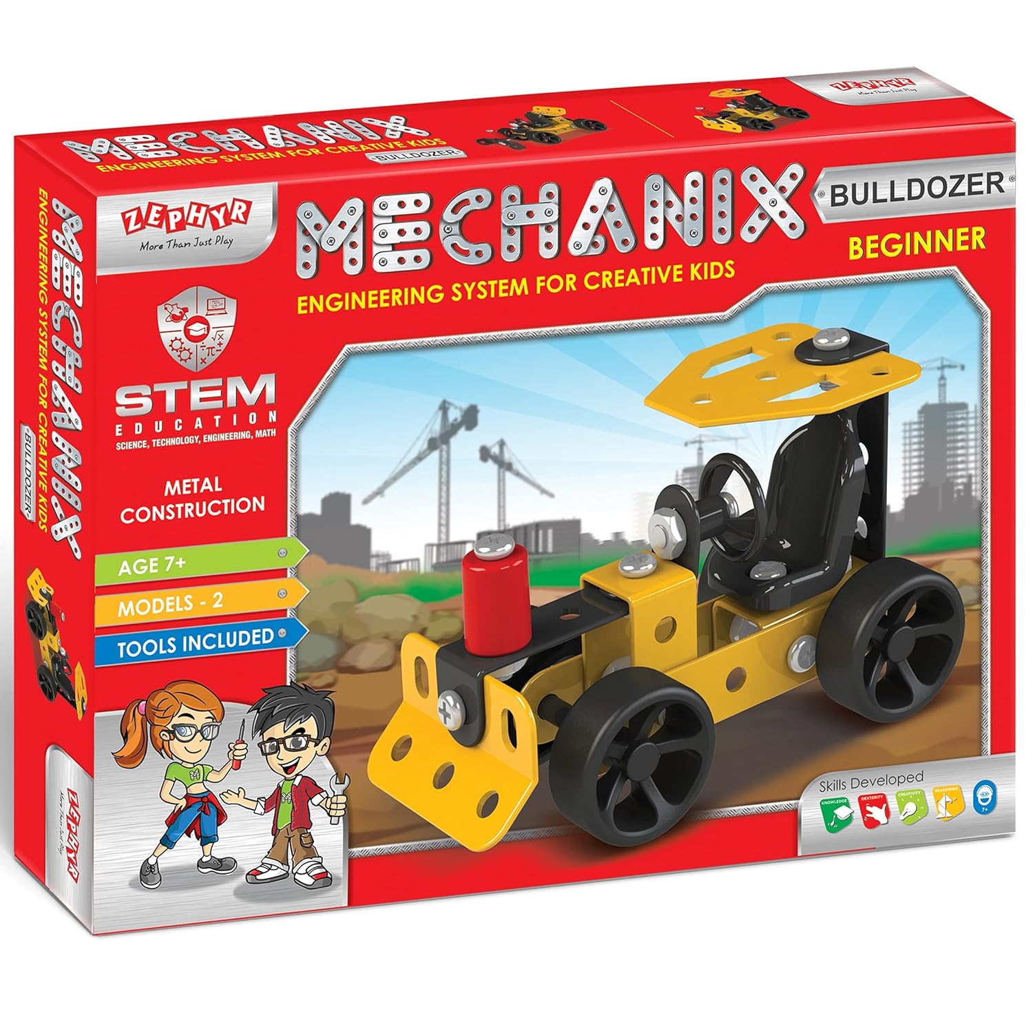 Mechanix Beginner Giant Wheel Building Blocks
