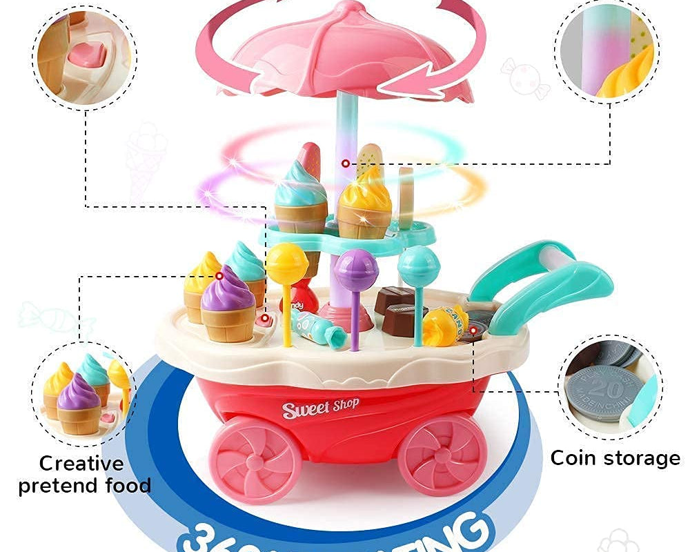 Ice Cream Candy Cart