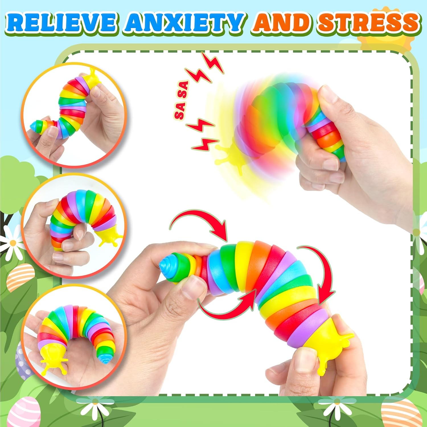 Fidget Slug Sensory Toys