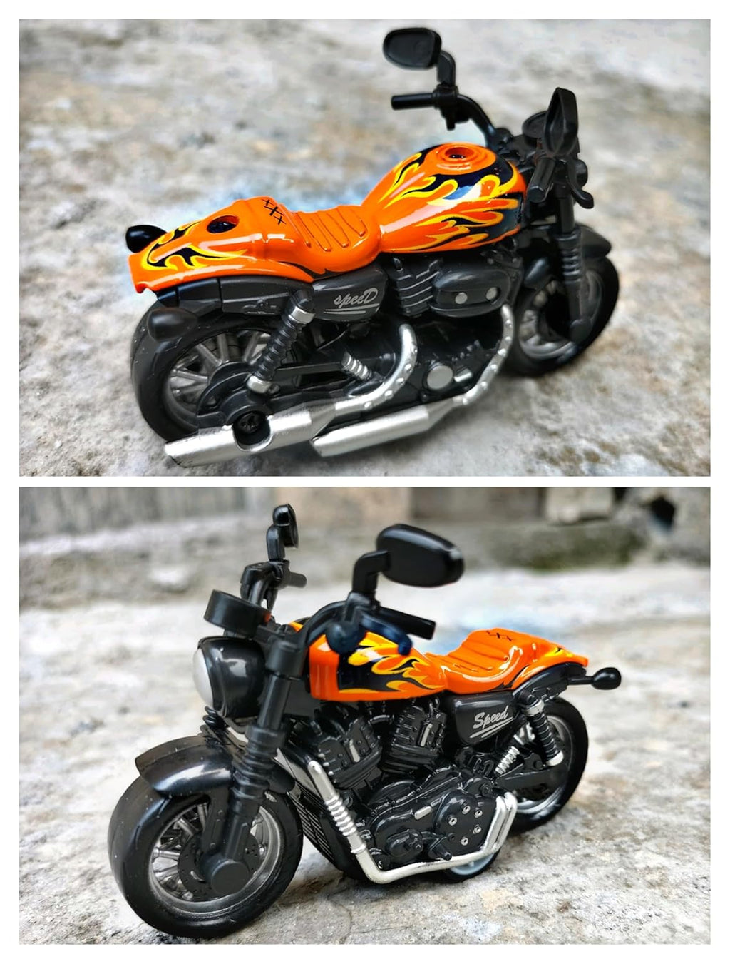 Metal Moto Racing Bike