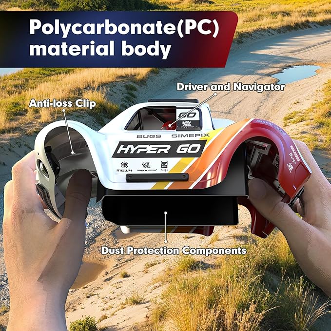 MJX Hyper GO 14211 1/14 Brushless 4X4 RC Desert Trucks with Gyro, RTR All Terrain Short Course Truck, Max 45mph Fast RC Cars for Adults, Electric Powered 2 of 2000 mAh RC Car for Adult