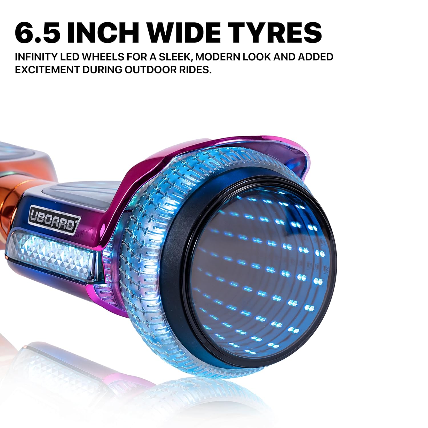 UBOARD Infinity Hoverboard Translucent Shell