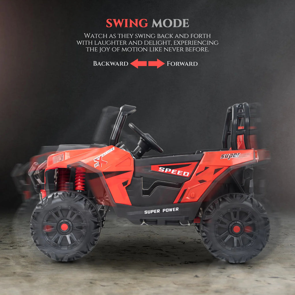 Derak UTV Battery Operated Jeep (RED)
