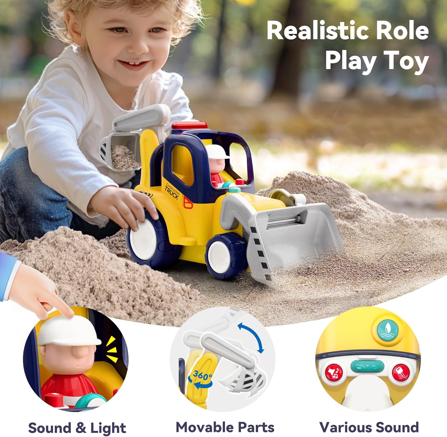 Baby RC Construction Truck