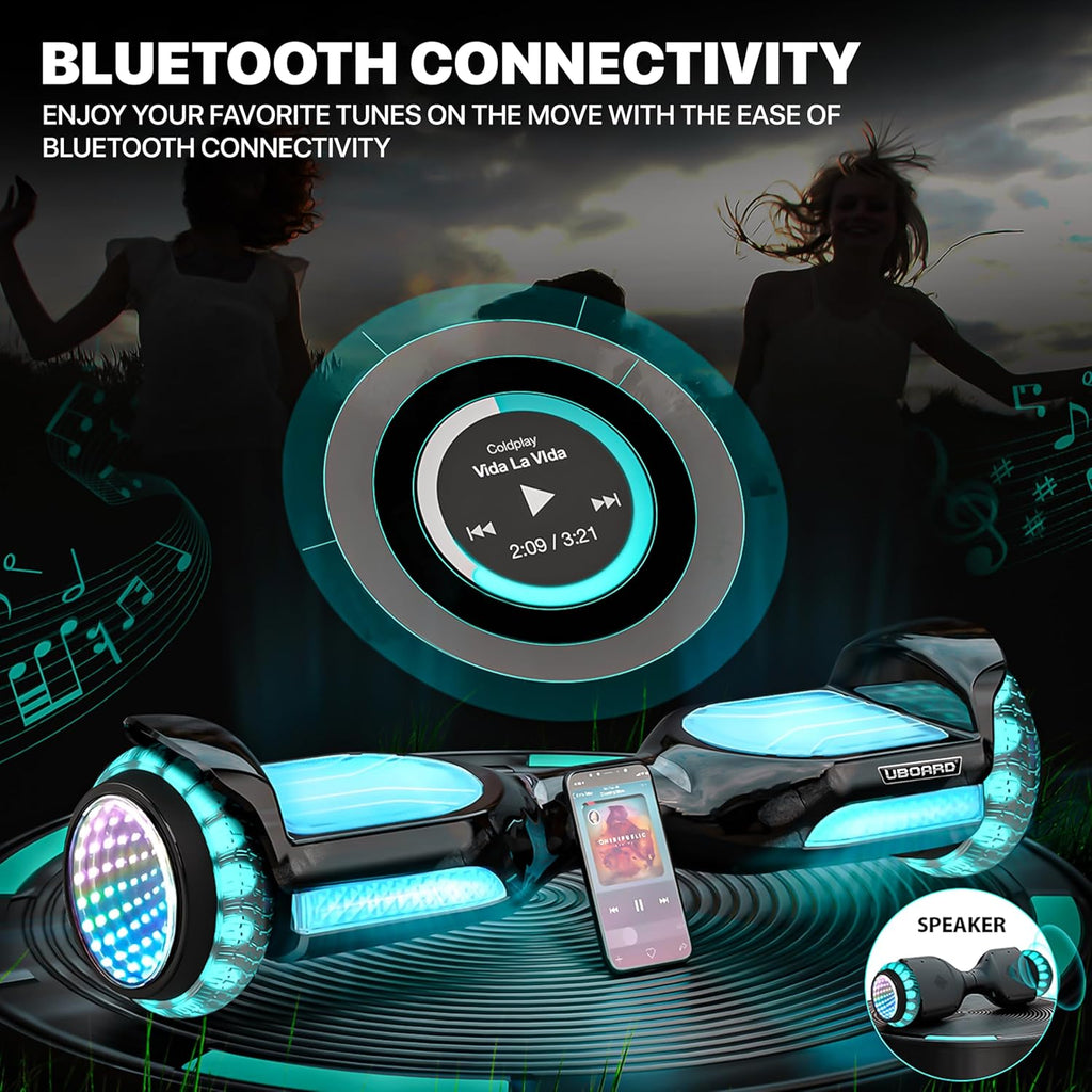 UBOARD Infinity Hoverboard Translucent Shell