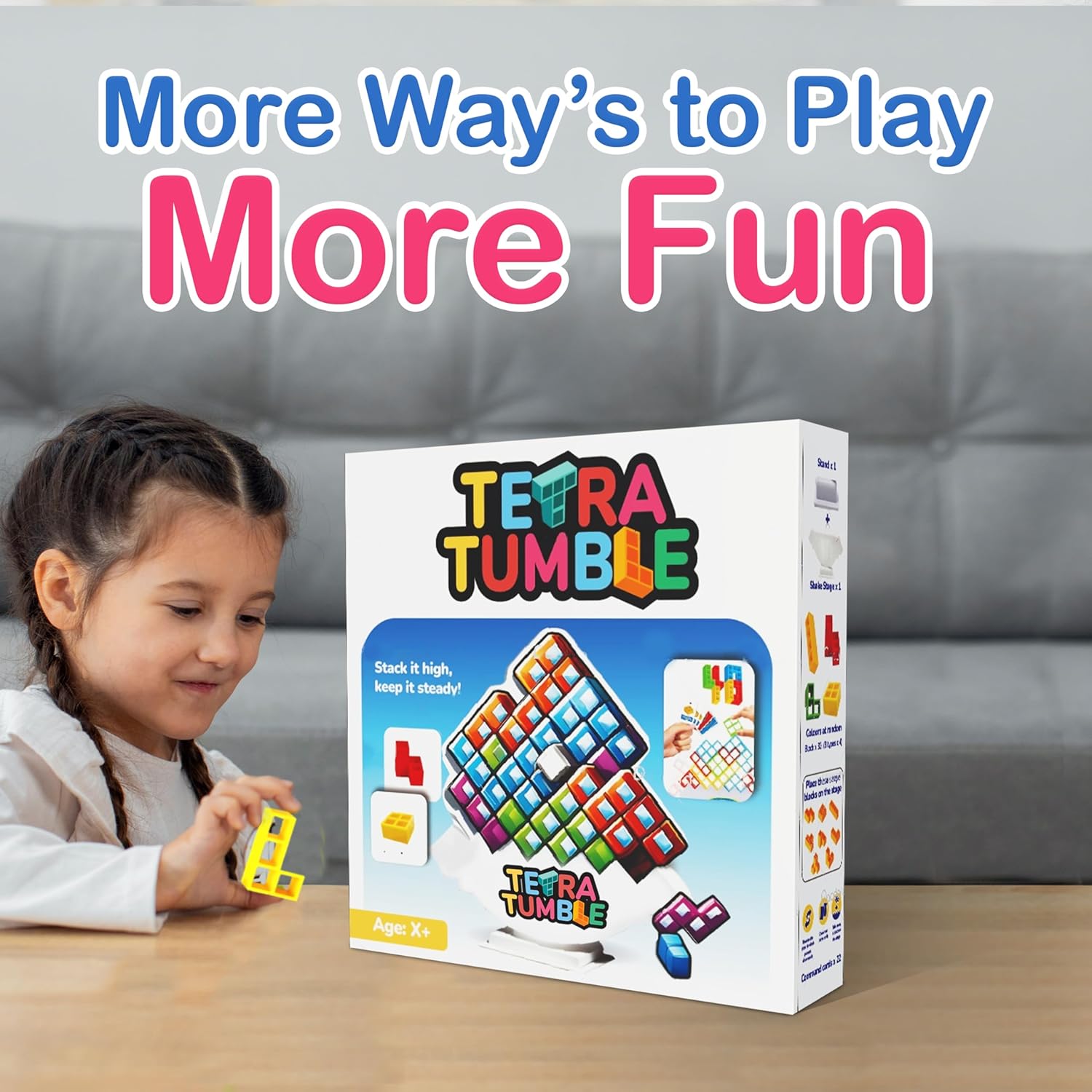 Stacking Blocks Balance Game
