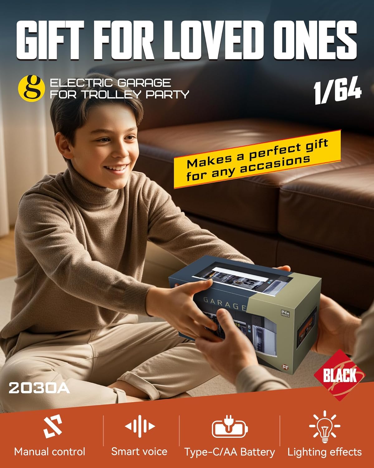 1/64 Scale Diecast Display Case for Hot Wheel Storage with voice control