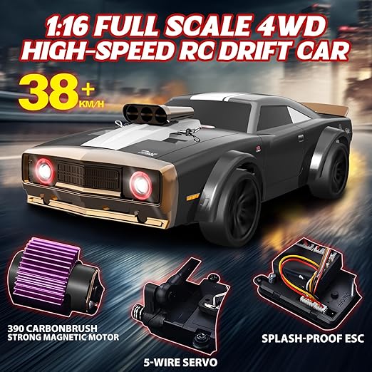 HURRICANE 1:16 SCALE HIGH SPEED RC CAR