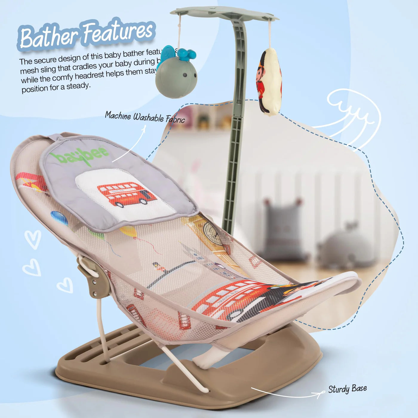BABY BATHER (GREY)