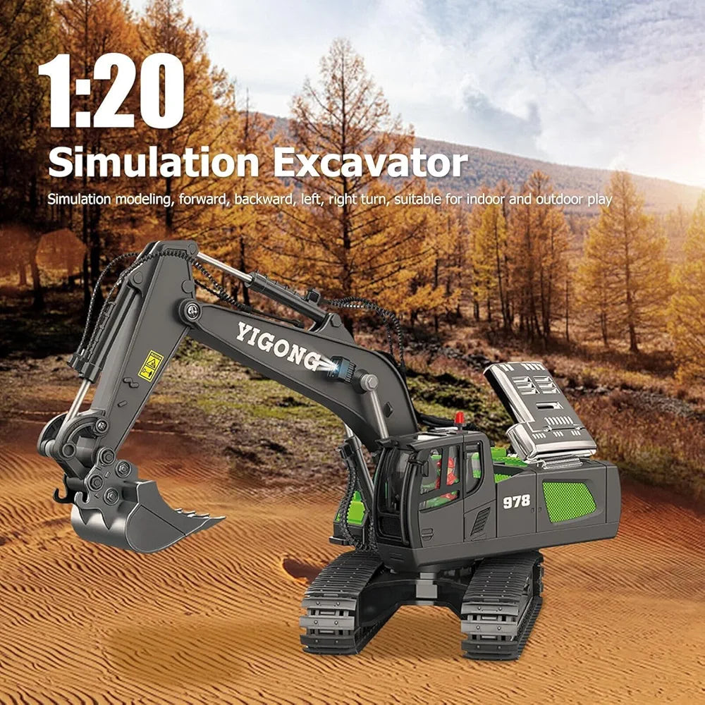 RC Construction Excavators Toys