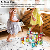Magnetic Marble Run Blocks 100 Pcs