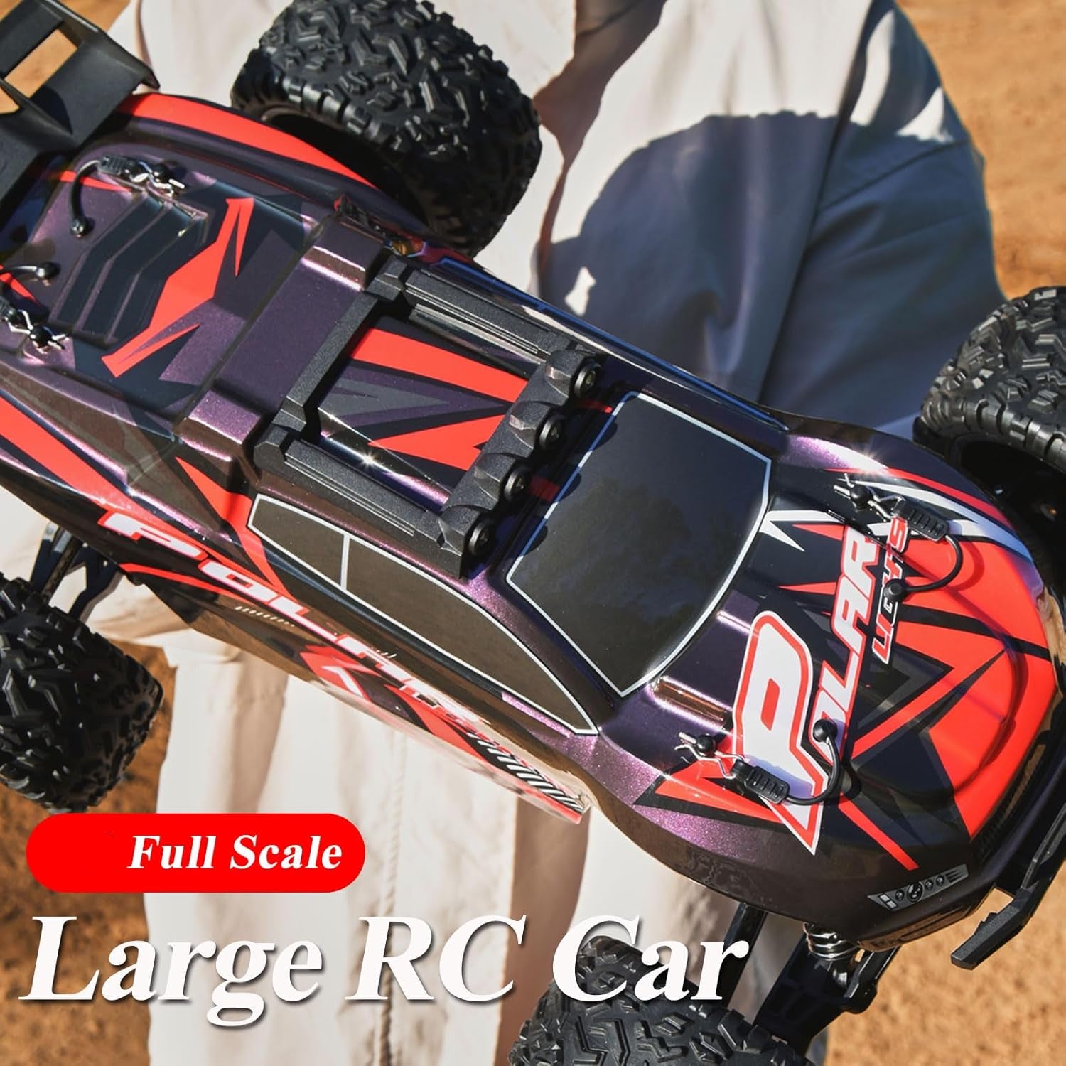 POLAR LIGHTS 1/10 SCALE HIGH SPEED MONSTER TRUCK