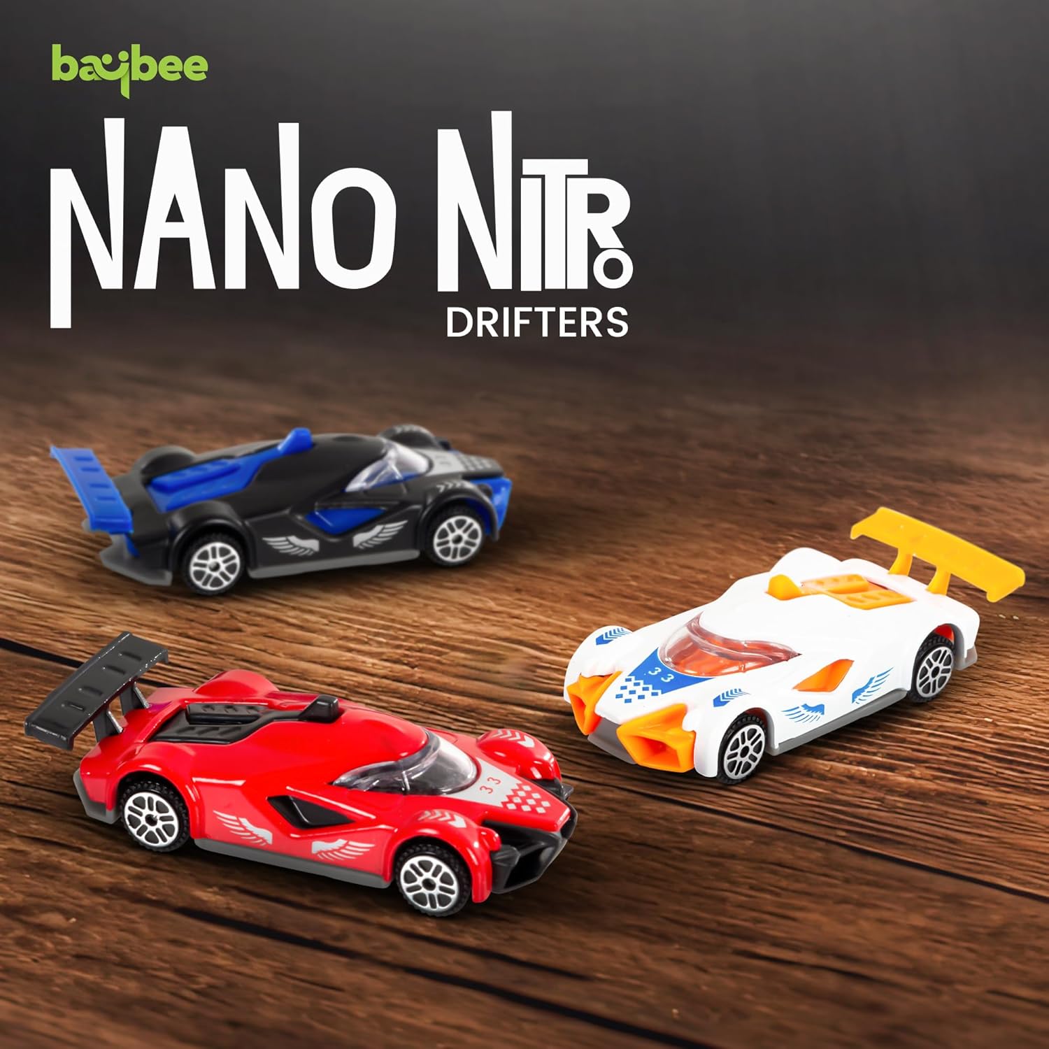 BAYBEE Push and Go Street Racing Cars