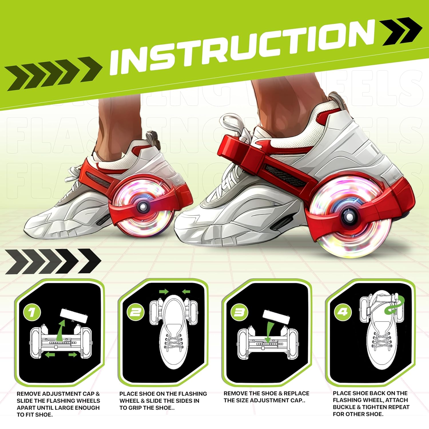 Flashing LED Roller