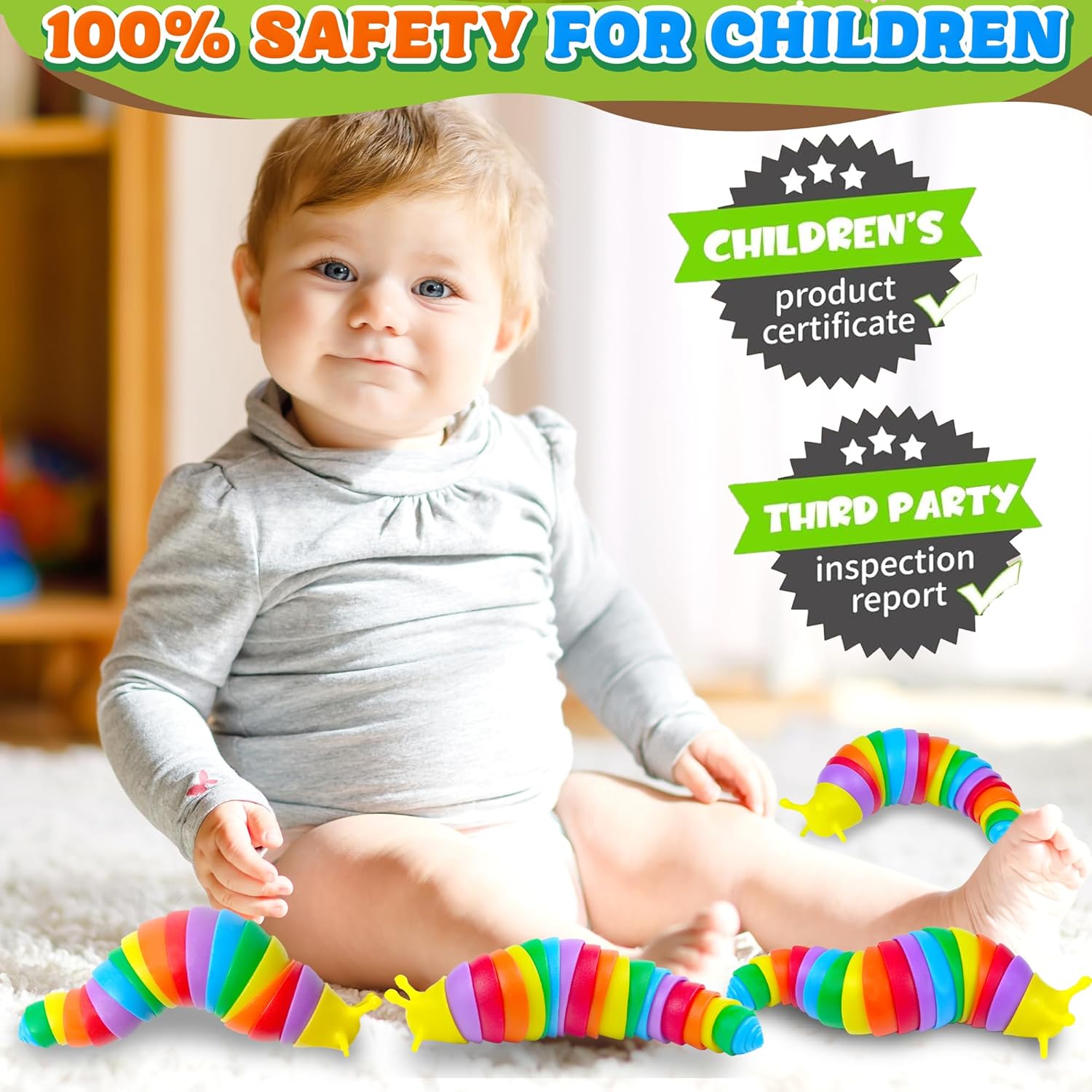 Fidget Slug Sensory Toys