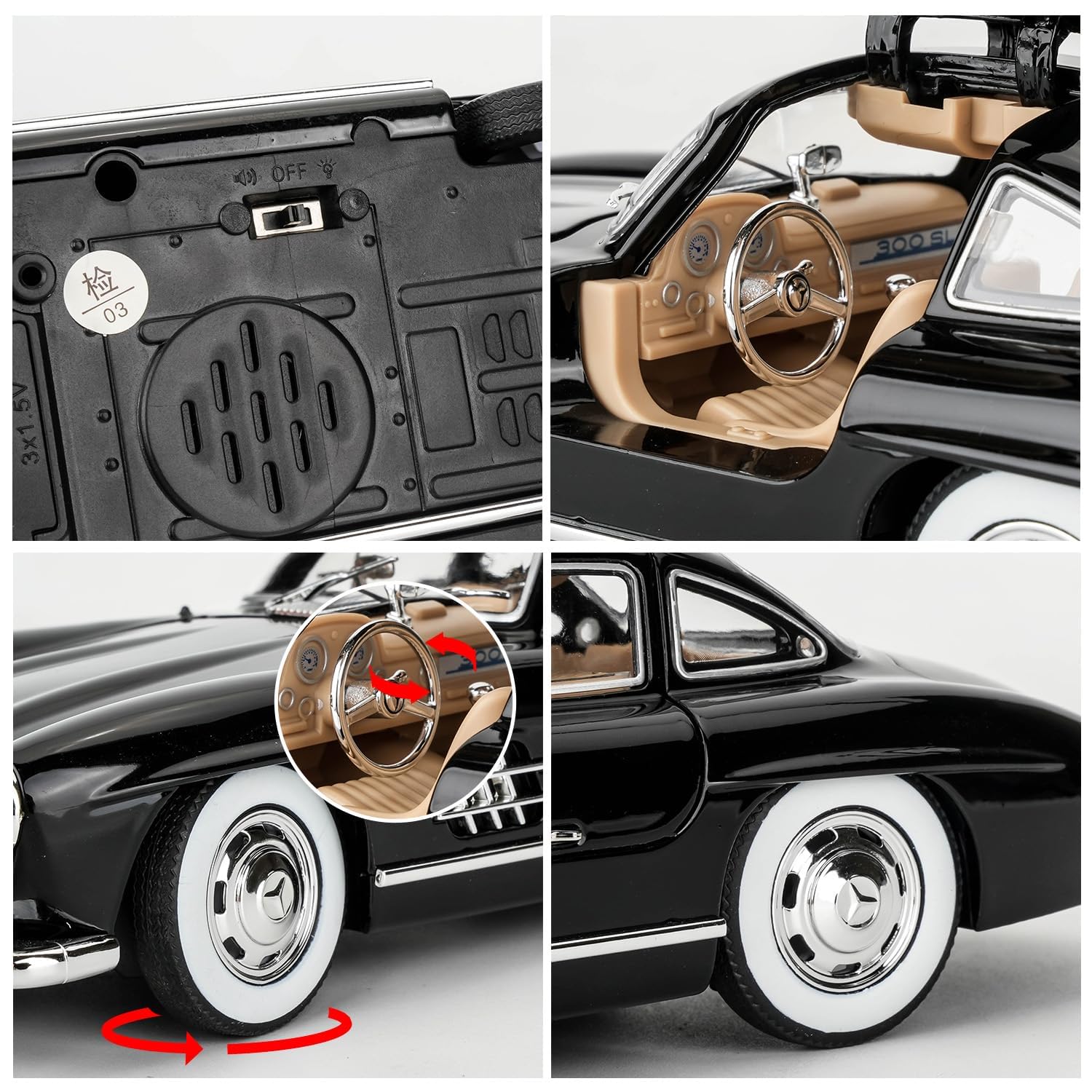 Mercedes Benz 300 SL Model Car