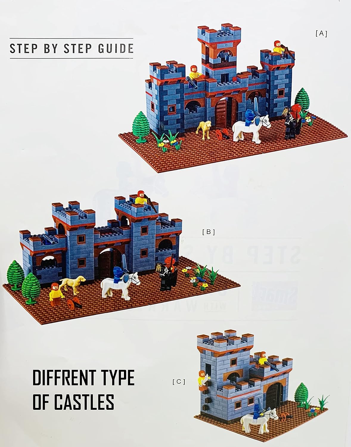 Smart Blocks Castle Set Junior Building Blocks Set