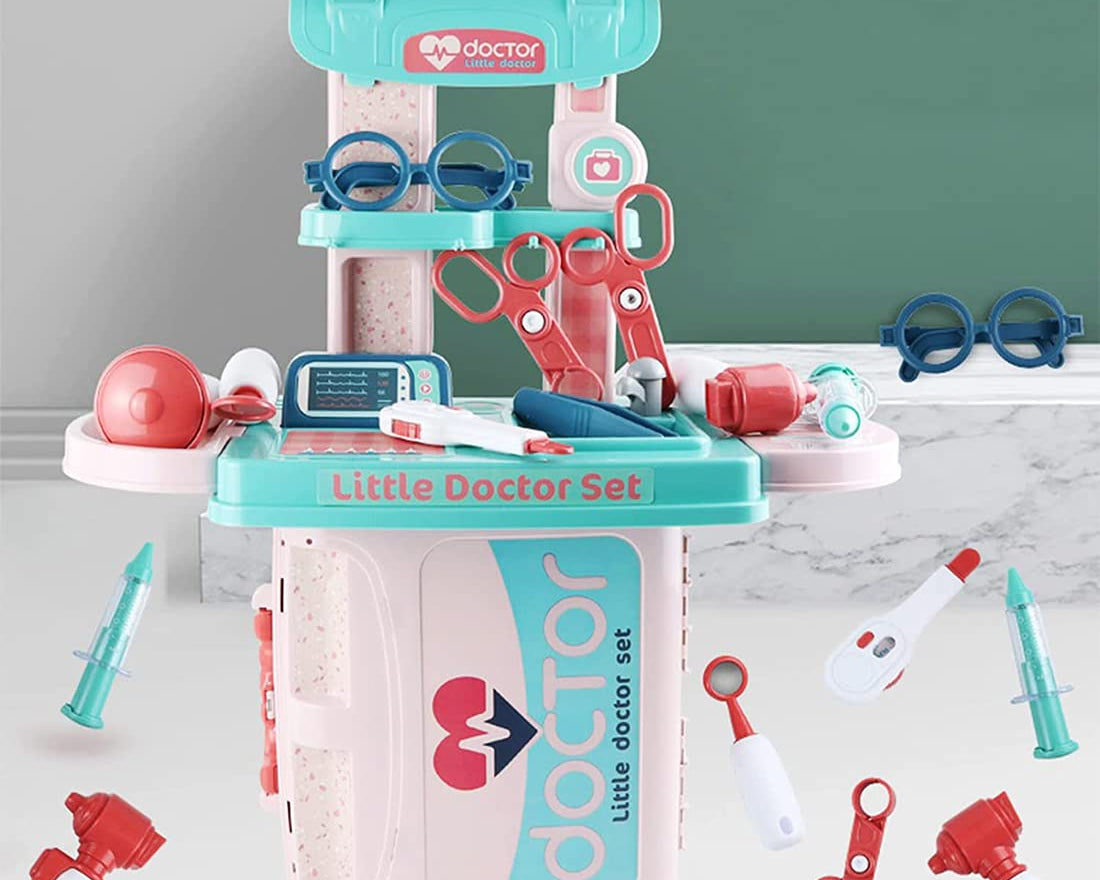 Doctor play set with briefcase