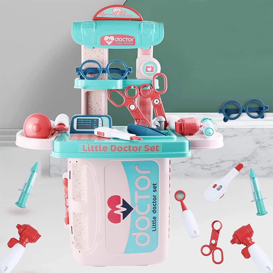 Doctor play set with briefcase