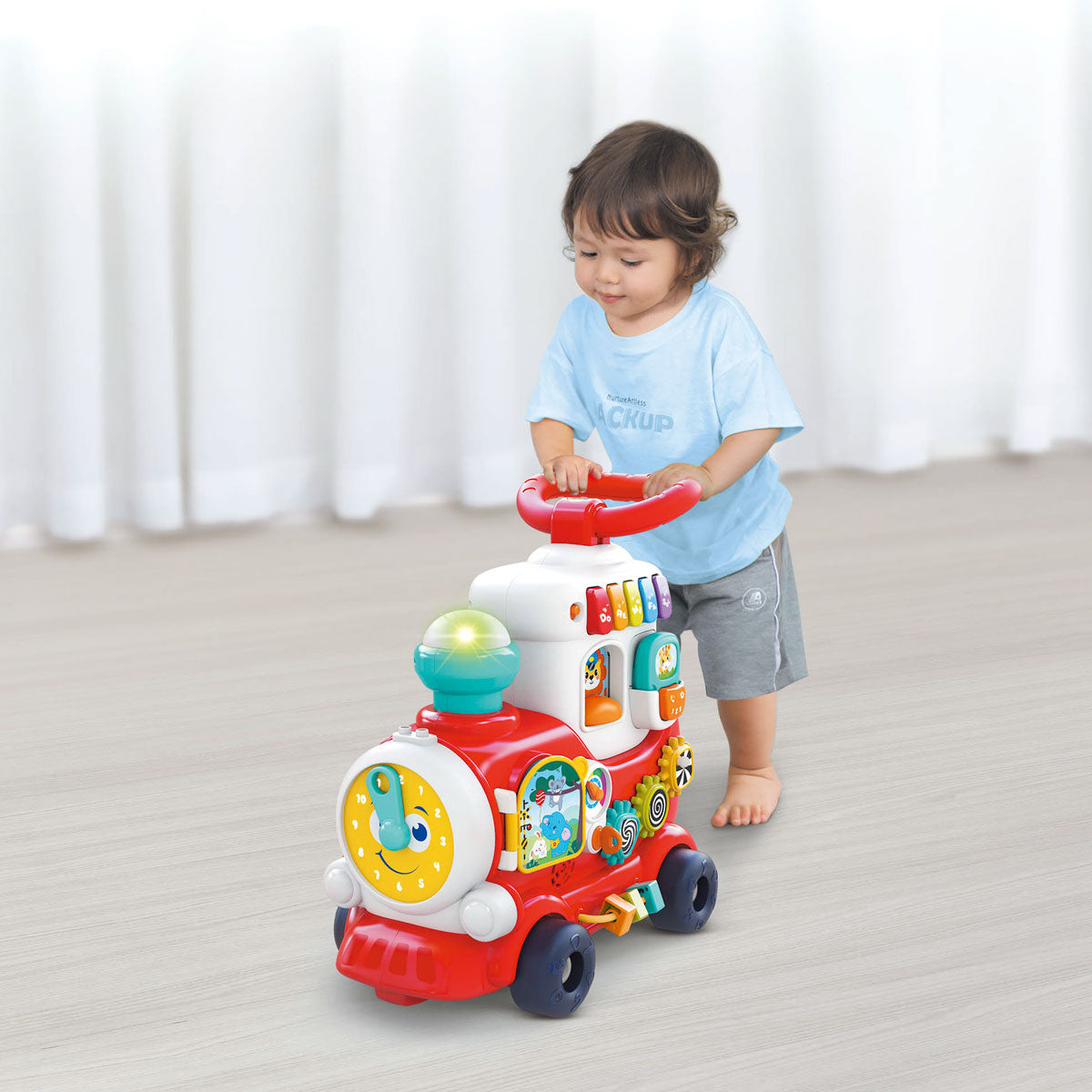 4 in 1 Smart Learning Push & Ride Train