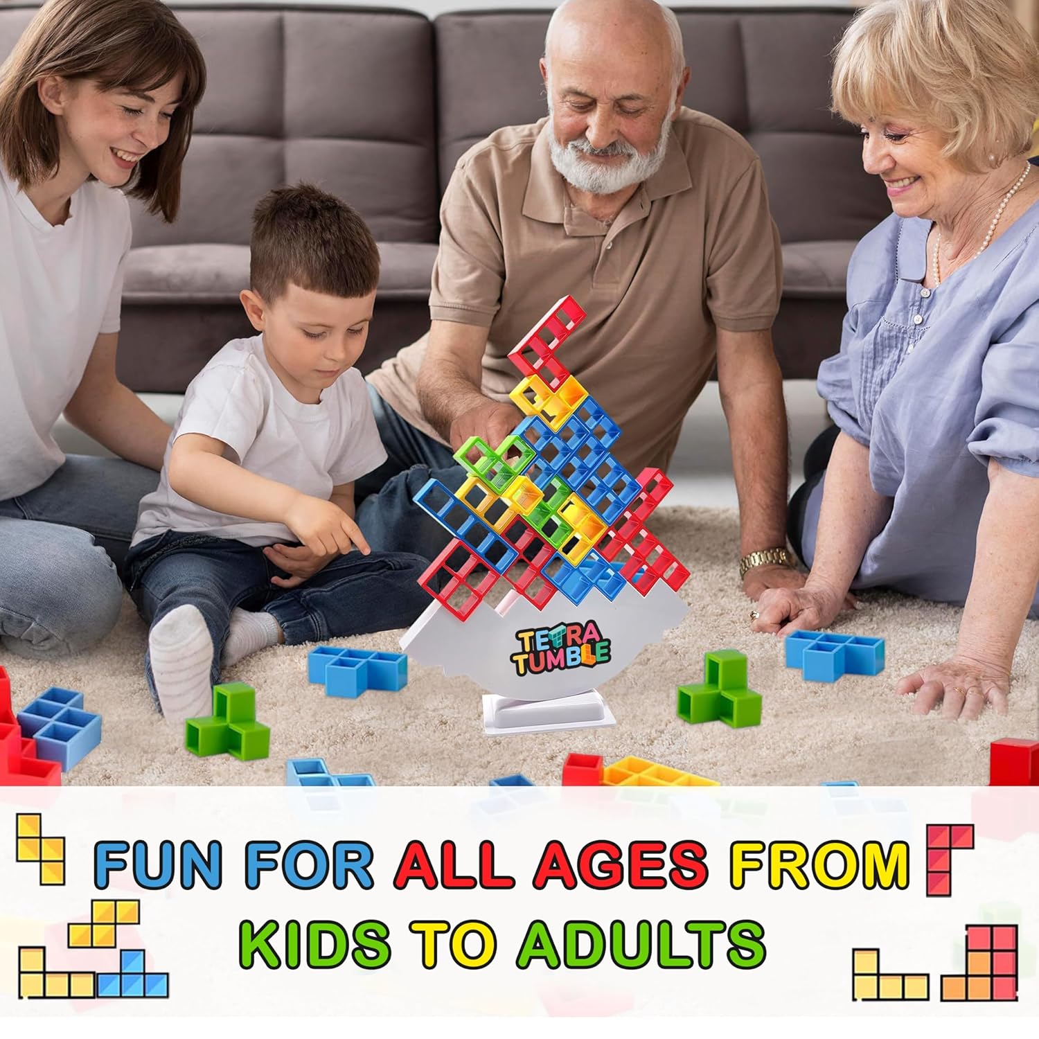 Stacking Blocks Balance Game