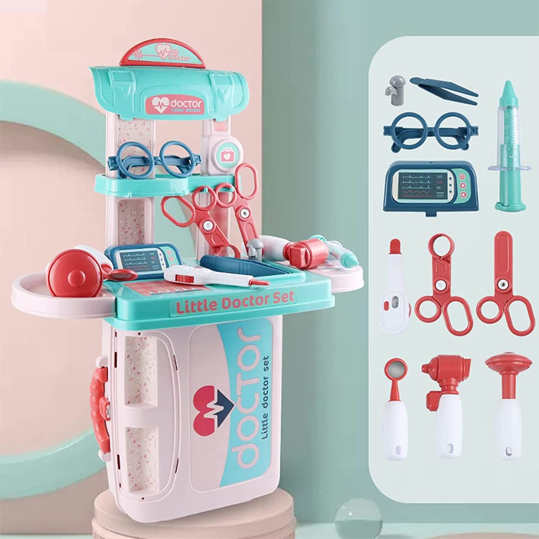 Doctor play set with briefcase
