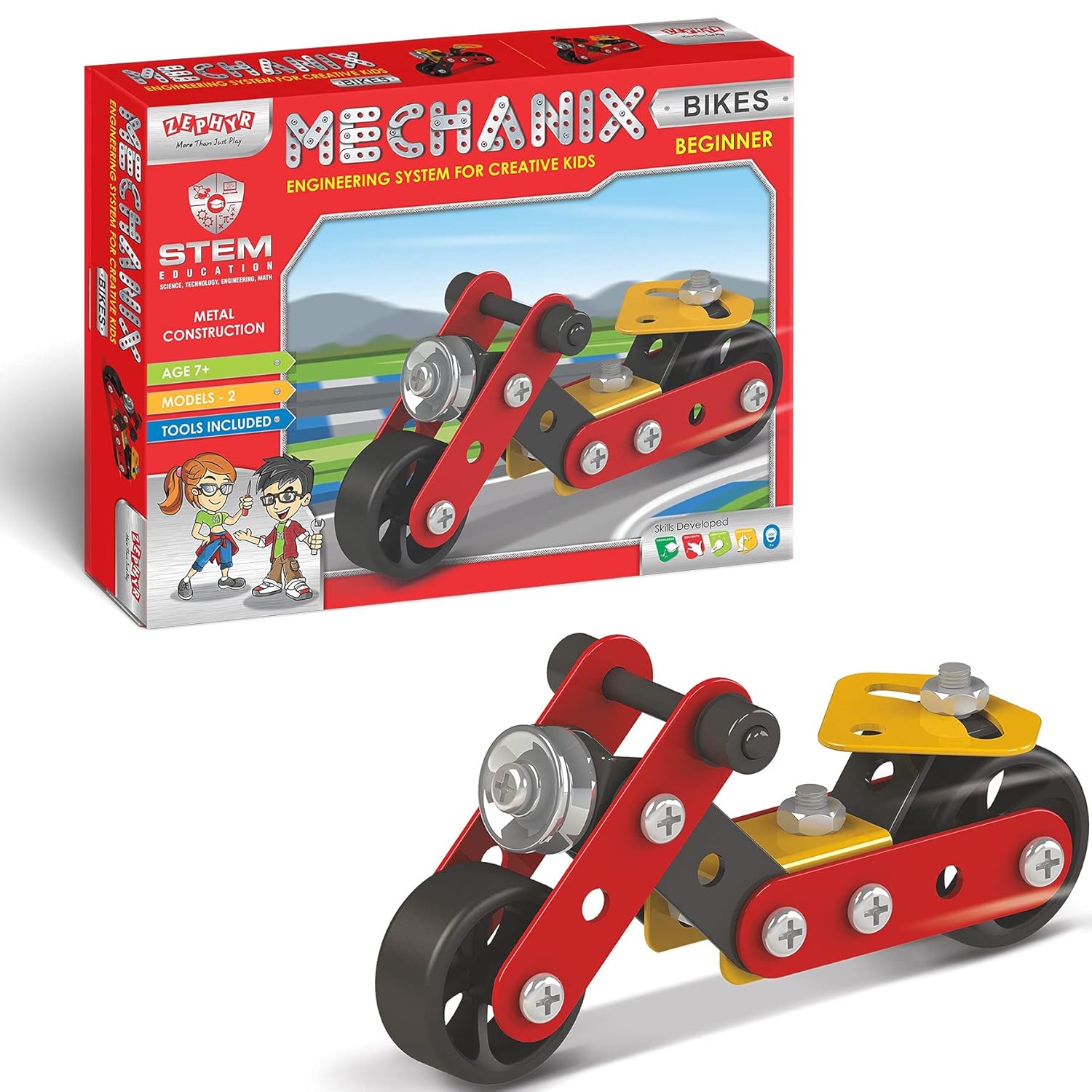 Mechanix Beginner Giant Wheel Building Blocks