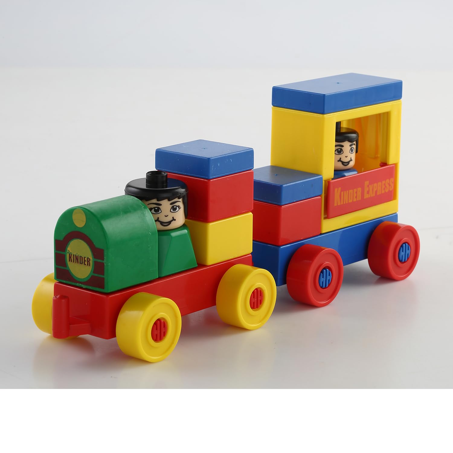 Kinder Block Locomotive Set (Multicolor)