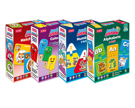 Junior Jigsaw Puzzle 4 variety