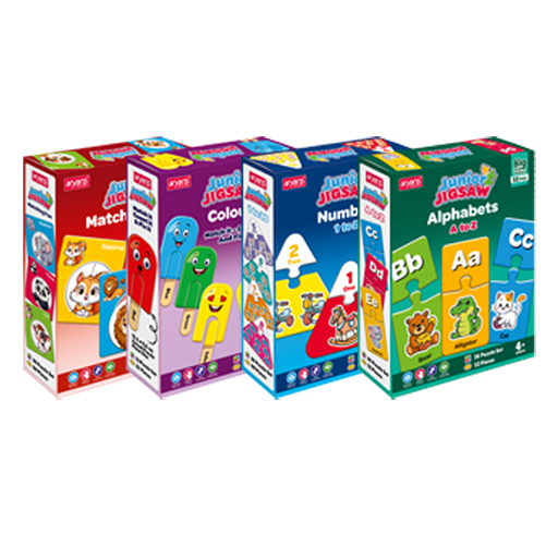 Junior Jigsaw Puzzle 4 variety