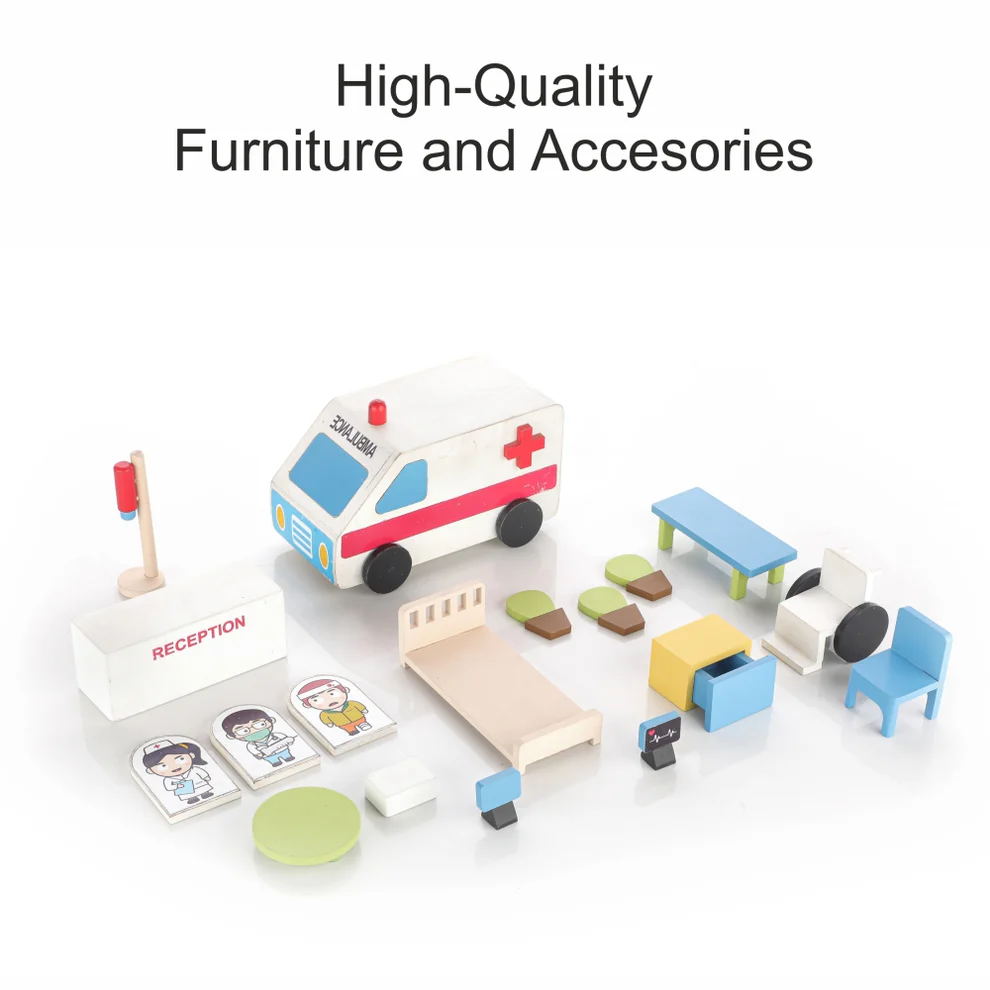 Chanak Wooden Hospital Set