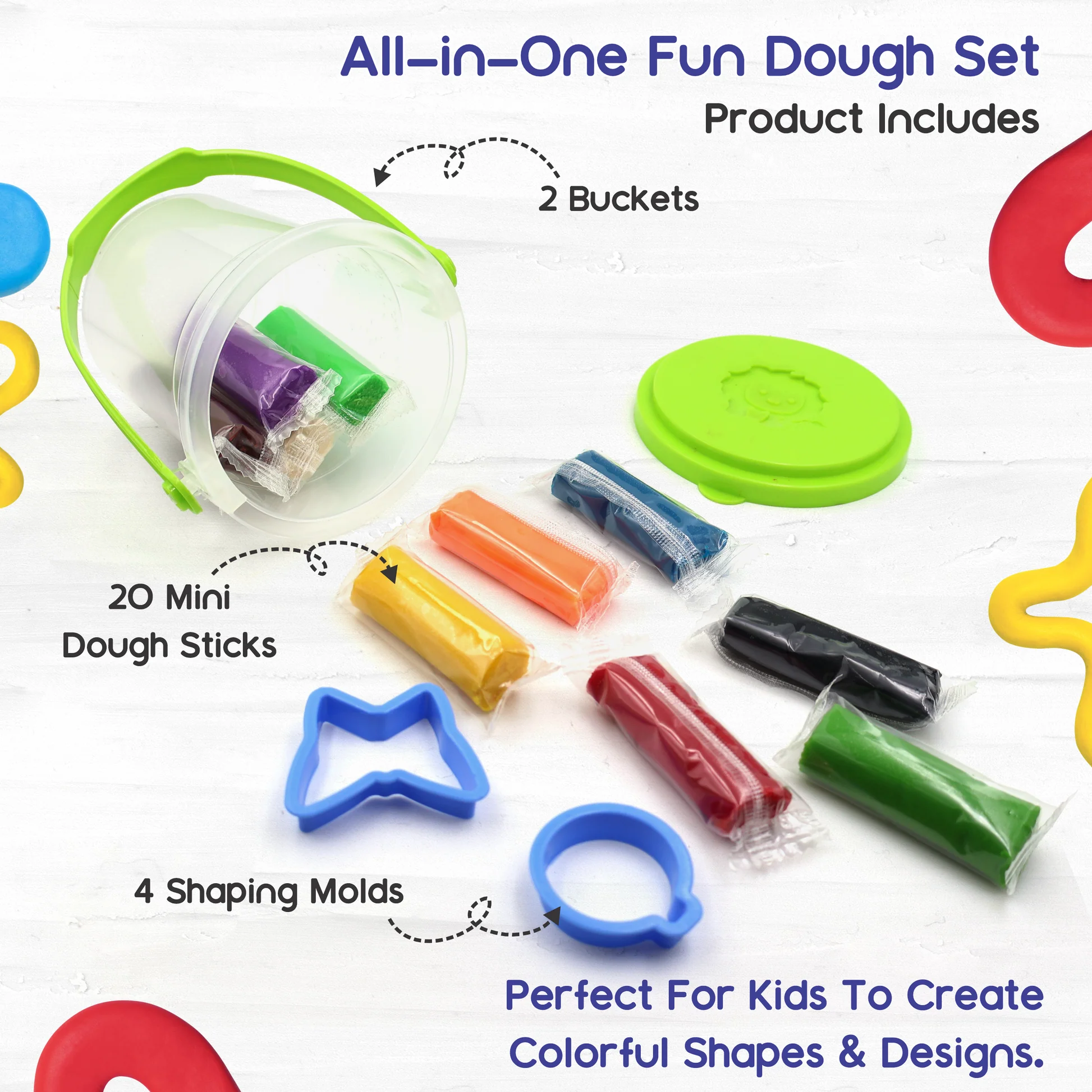 Creative Modeling Dough Bucket