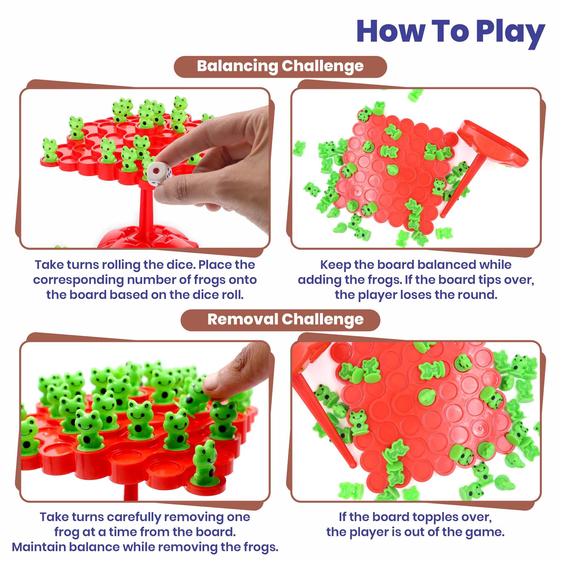 Frog Balance Game Toys