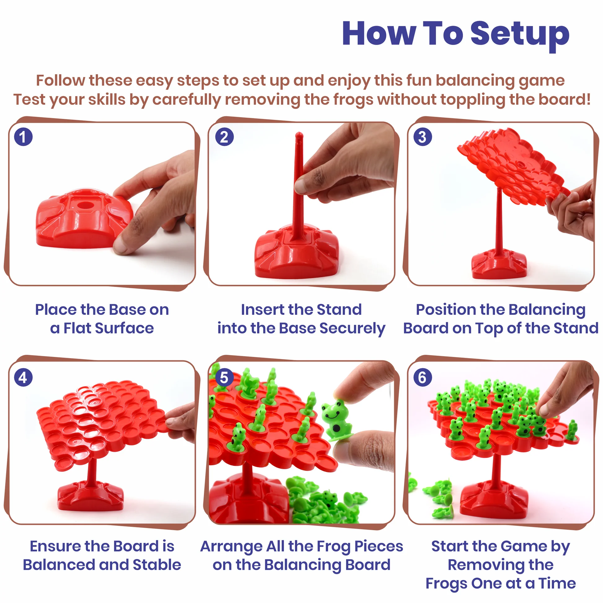 Frog Balance Game Toys