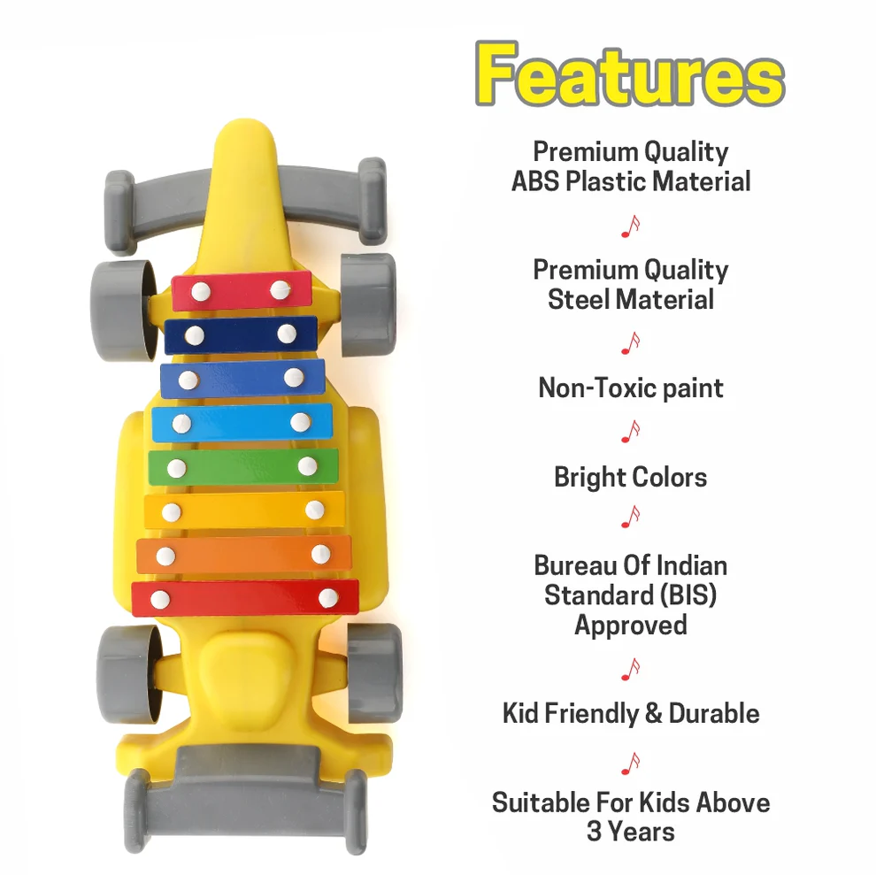 Musical Car Xylophone Toy