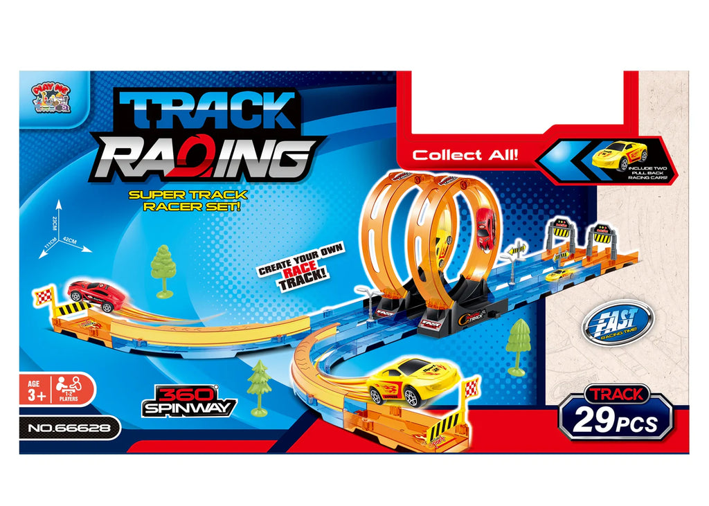 Track Racing 29 PCS – Double Loop 360°