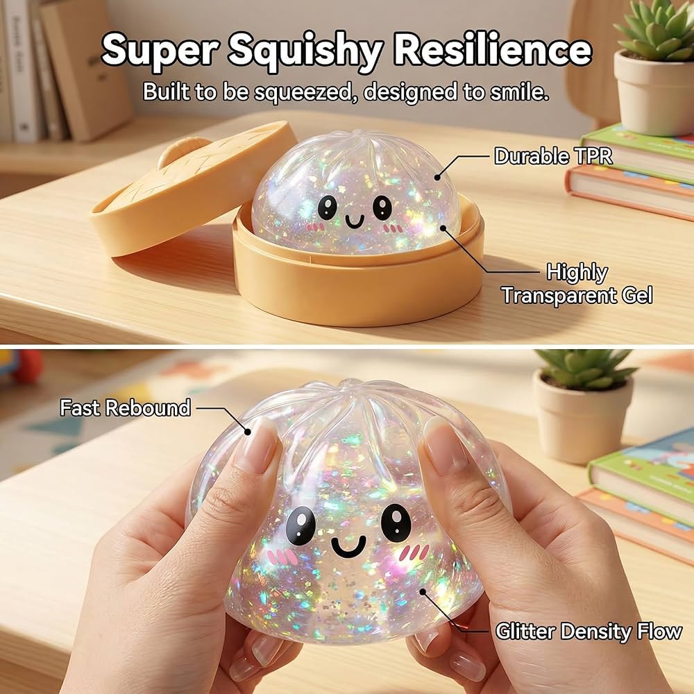 Mystery Dumpling Squishy Toy