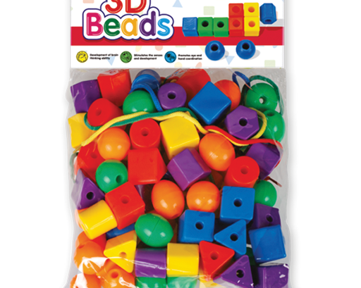 3-D Beads (72 Beads)