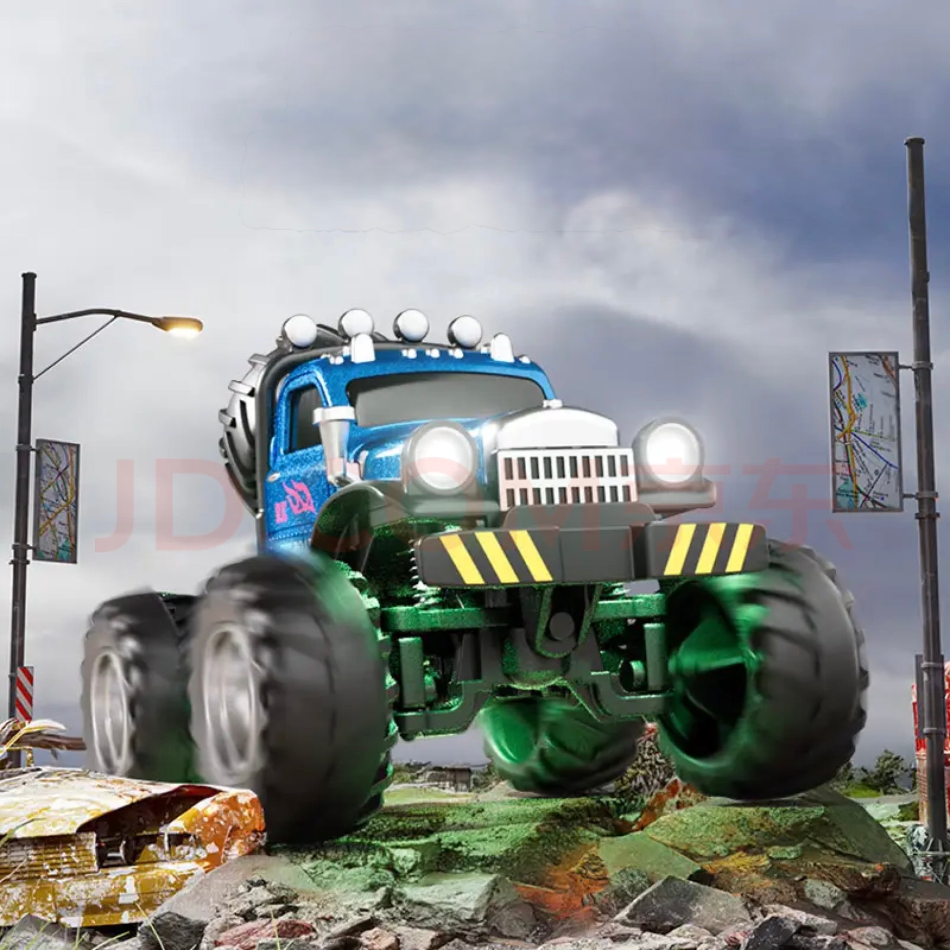 1:64 RC Truck With Remote and Mobile App