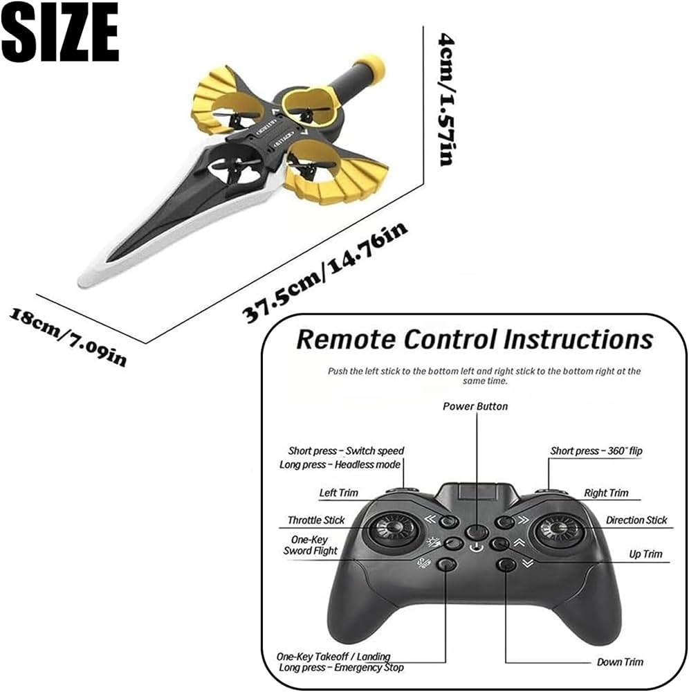 RC FLYING SWORD With Hand Band