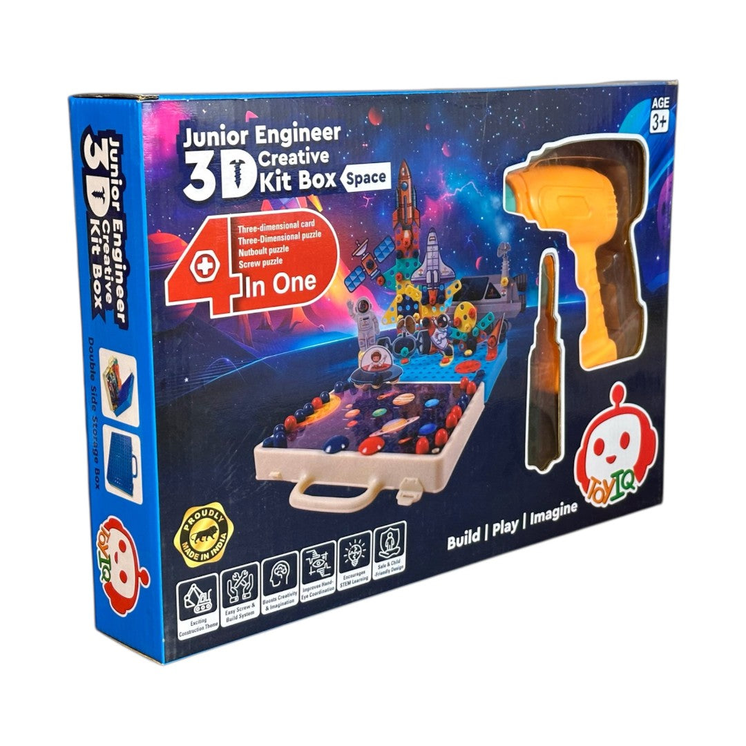 Junior Engineer 3D Creative Animals Kit (Space Theme)
