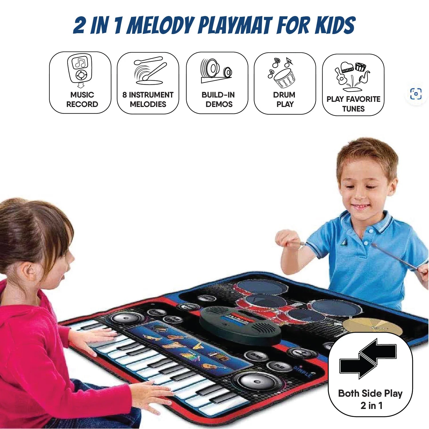 2-in-1 Musical Playmat