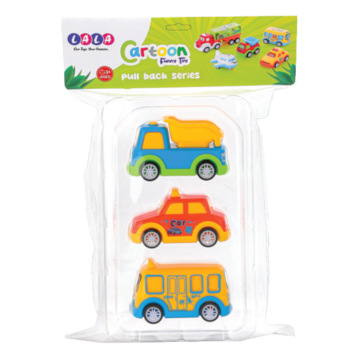 HighRoof Pull Back Vehicle Toys